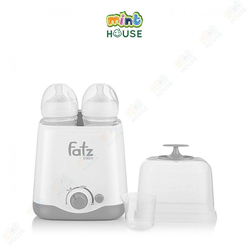 FATZBABY Máy hâm sữa 2 bình cổ rộng Duo 1 FB3012SL - Cửa hàng mẹ và bé Mint House