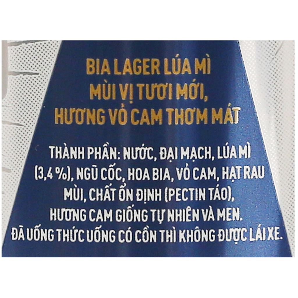 Lốc 6 Lon Bia Tiger Platinum Wheat Lager/Bia Lúc Mì 330ML [6 Lon X 330ML]