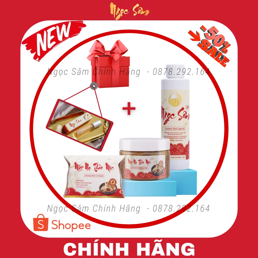 Mỹ Phẩm Ngọc Sâm Ngăn Ngừa Mụn, Nám, Rỗ | BigBuy360 - bigbuy360.vn