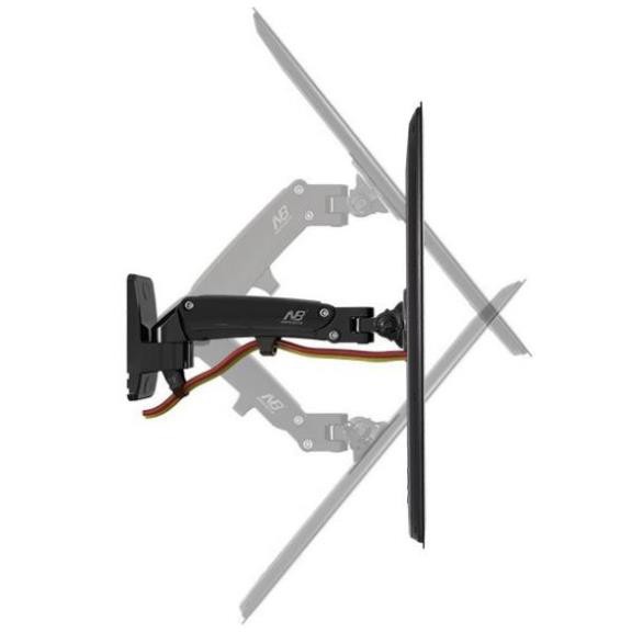 Giá treo màn hình máy tính NB F120 từ 17-27 inch, max tải trong 7kg - Hàng chính hãng