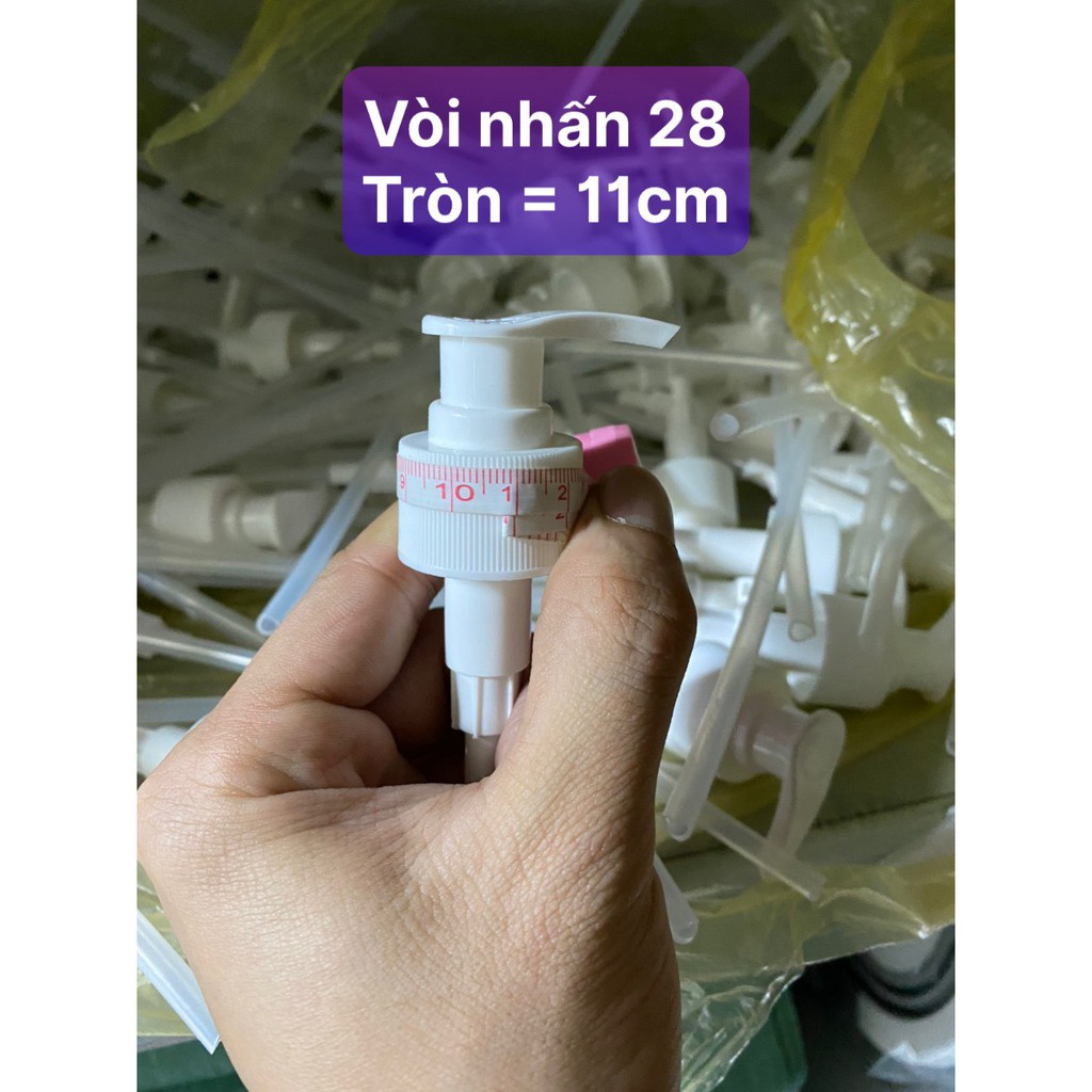 Vòi nhấn cho chai đựng dầu gội, sữa tắm (phi 24mm hoặc phi 28mm) 88150 Chợ Tốt Store