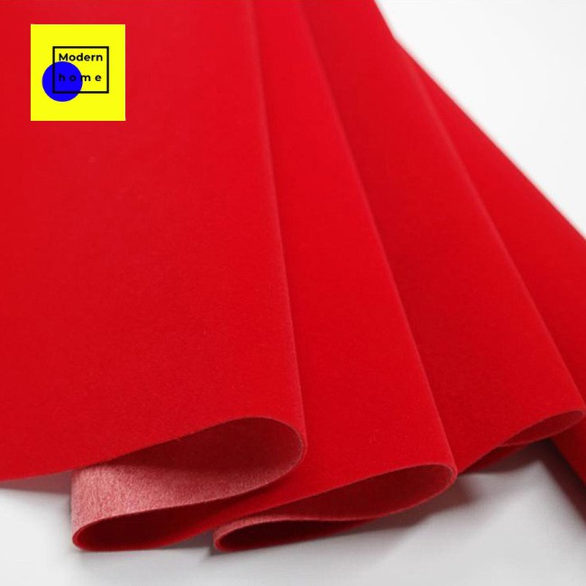 Cuộn Vải Nhung Tự Dính Màu Đen 45x200cm Làm Đồ Trang Sức Thủ Công