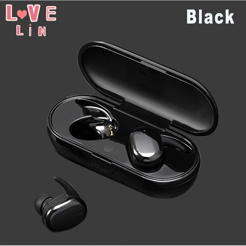 Tai Nghe Không Dây bluetooth 5.0 y30 tws Phong Cách Thể Thao Kèm Hộp Sạc Tiện Dụng