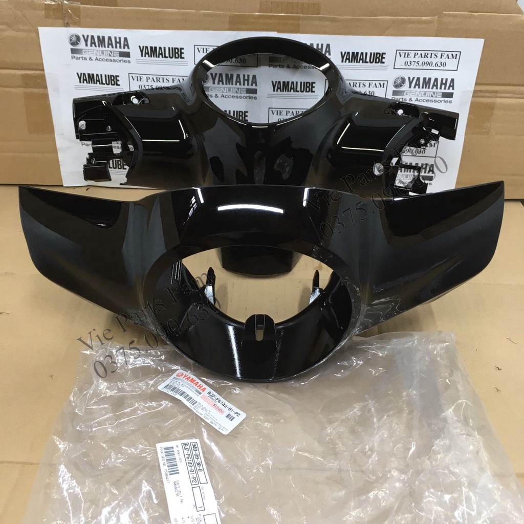 Combo bộ vỏ đầu 2 món ốp trước sau Janus 2016-2020, hàng din Yamaha mới 100%