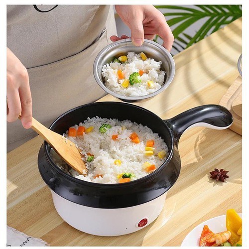 [Freeship đơn 99k] Nồi Lẩu Điện Mini 18cm Đa Năng Có Tay Cầm