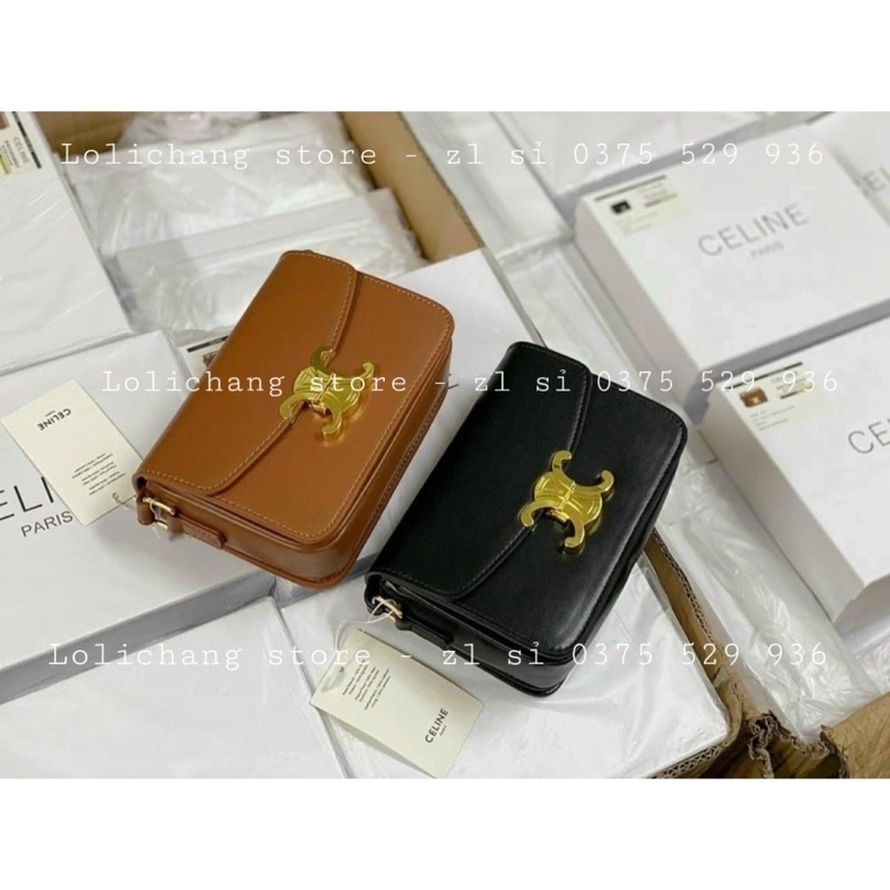 Túi đeo chéo C.É.L.I.N khoá sập hàng đẹp