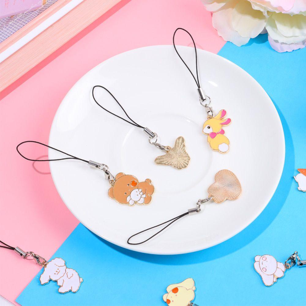 Móc Khóa/Điện Thoại Mini Họa Tiết Cầu Vồng Dễ Thương