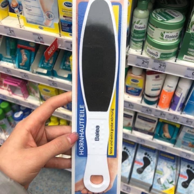 Chà gót chân chuẩn Đức