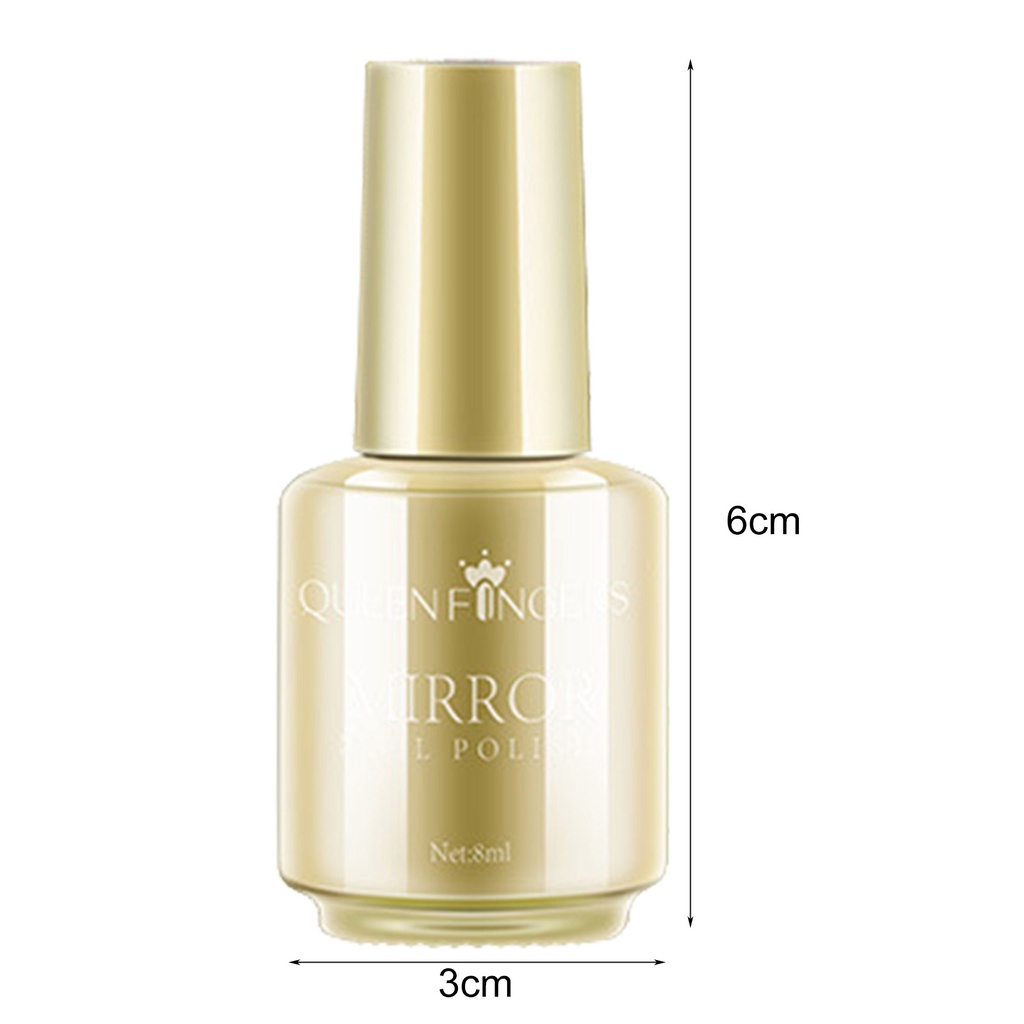 Sơn Móng Tay Tráng Gương 8ml Nhanh Khô DIY