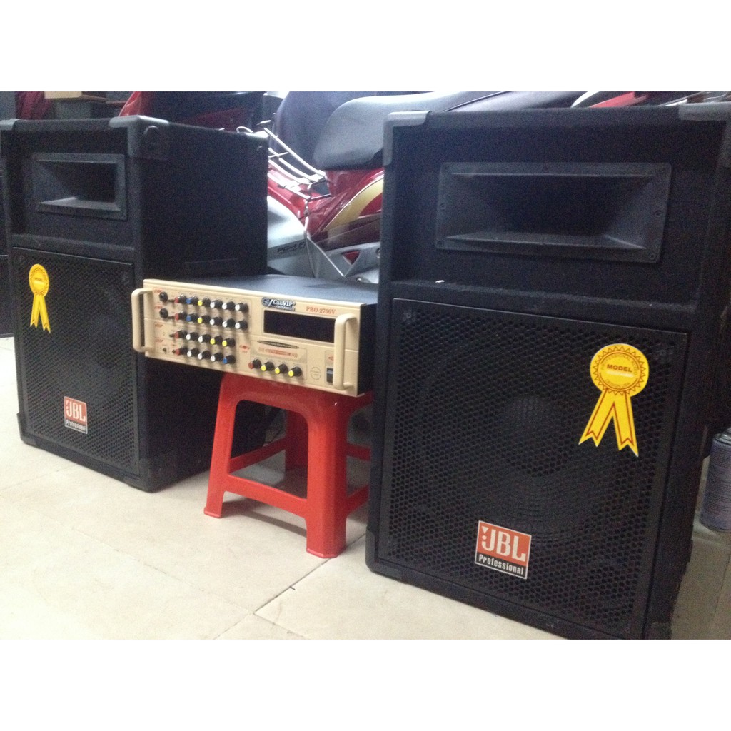 Dàn âm thanh, hát karaoke loa sân khấu JBL chơi ngoài trời