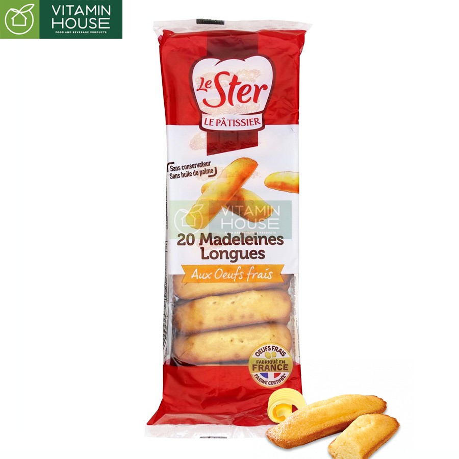 Bánh Bông Lan Lester Bơ Pháp 250g [VITAMIN HOUSE]
