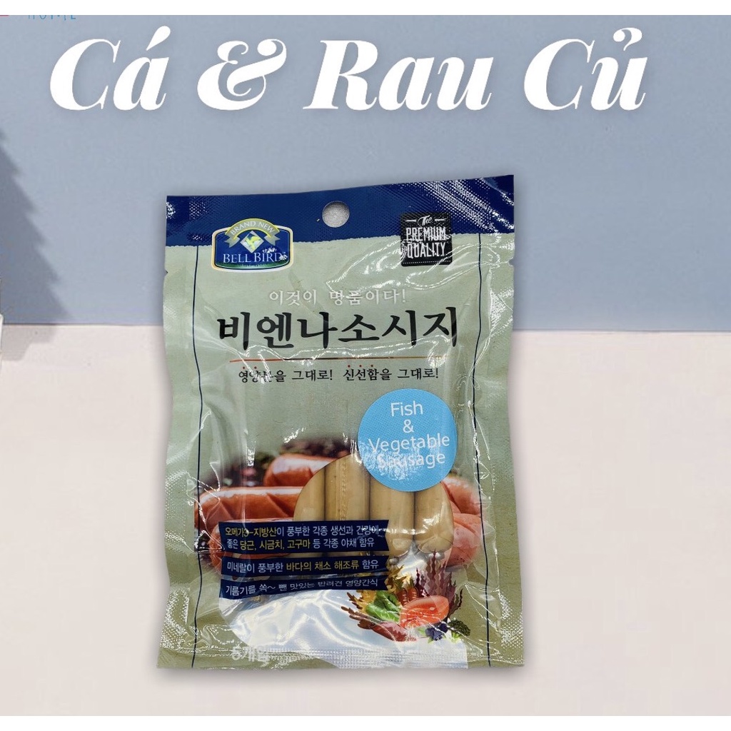 Xúc xích Hàn Quốc cho chó mèo 80g