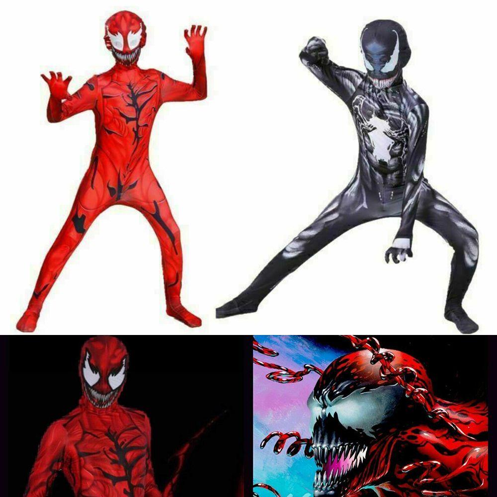 Bộ Áo Liền Quần Hóa Trang Venom Cho Bé