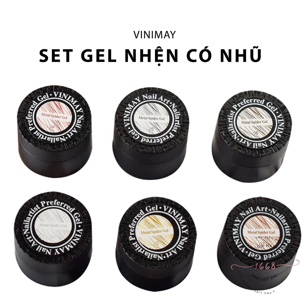 VINIMAY -  SET GEL NHỆN NHŨ