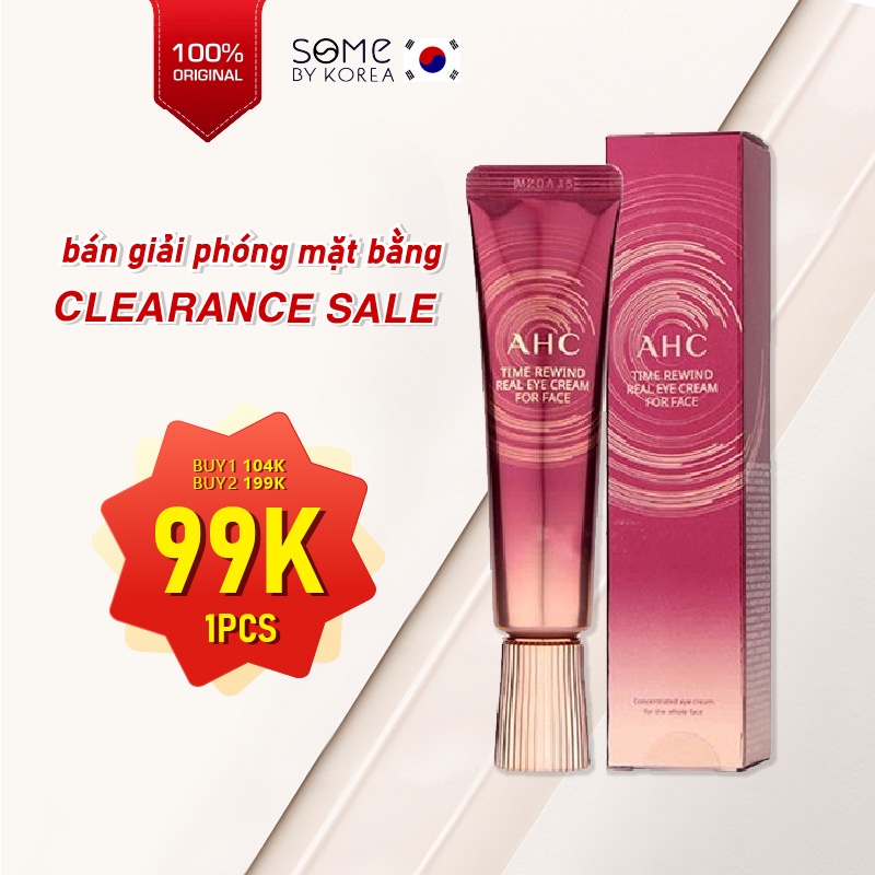 Kem Chống Nhăn và giảm Thâm Quầng Mắt AHC ULTIMATE REAL EYE CREAM
