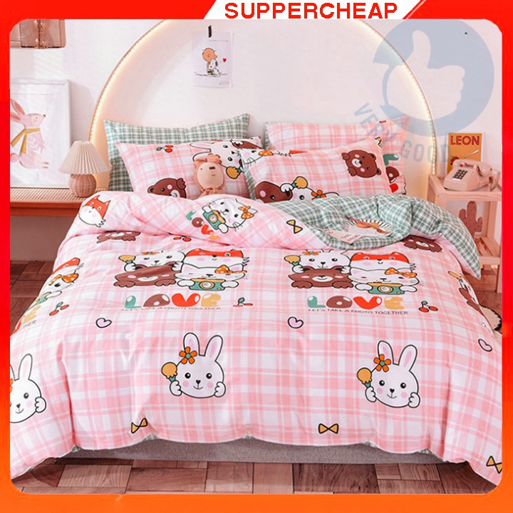 Ga trải giường chống thấm cotton 2 lớp loại tốt kích thước 1m6*2m, 1m8 *2m siêu mềm, siêu đẹp 1 món supper cheapsupper