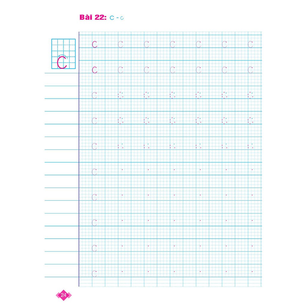 Sách - Tập tô viết chữ cái