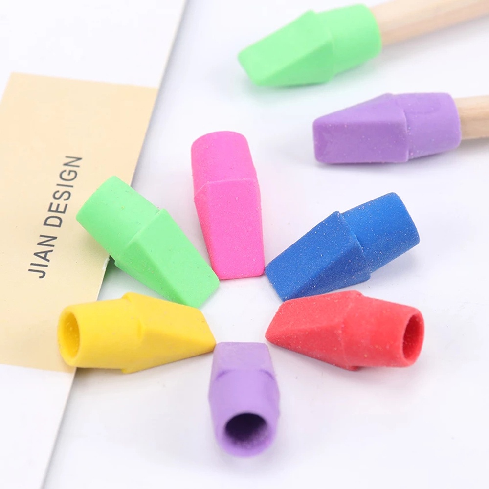 Cục tẩy gắn đầu bút chì tiện dụng cho học sinh