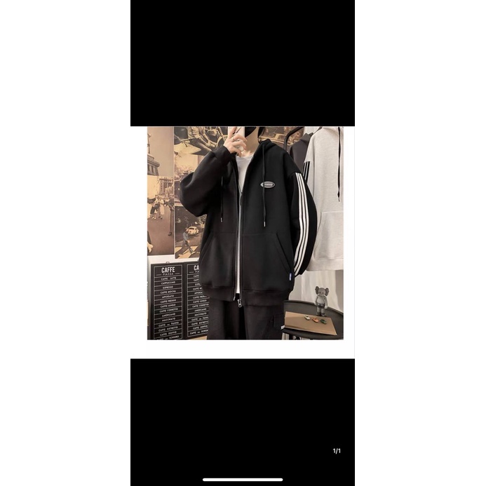 [HCM]ÁO KHOÁC NỈ 3 SỌC FORM UNISEX NAM NỮ MIX ĐỀU NGẦU SIÊU PHẨM VIỆT MỚI BAO ĐẸP