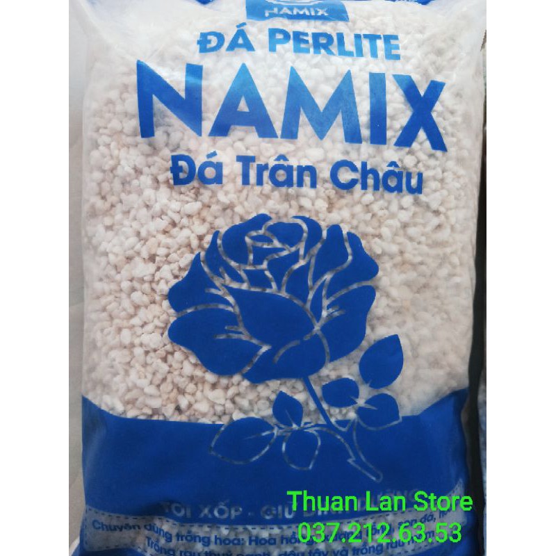 Đá Perlite - Đá Trân Châu Cực Phẩm Cho Sen Đá Và Xương Rồng gói 5dm3