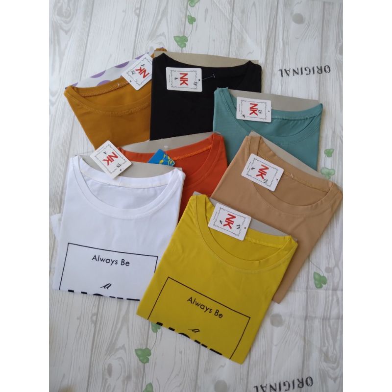 Áo Thun Nữ Có Tròn , Chất Liệu Cotton 4 Chiều Thoáng Mát , Mịn , Thoải Mái (Size47-63kg)