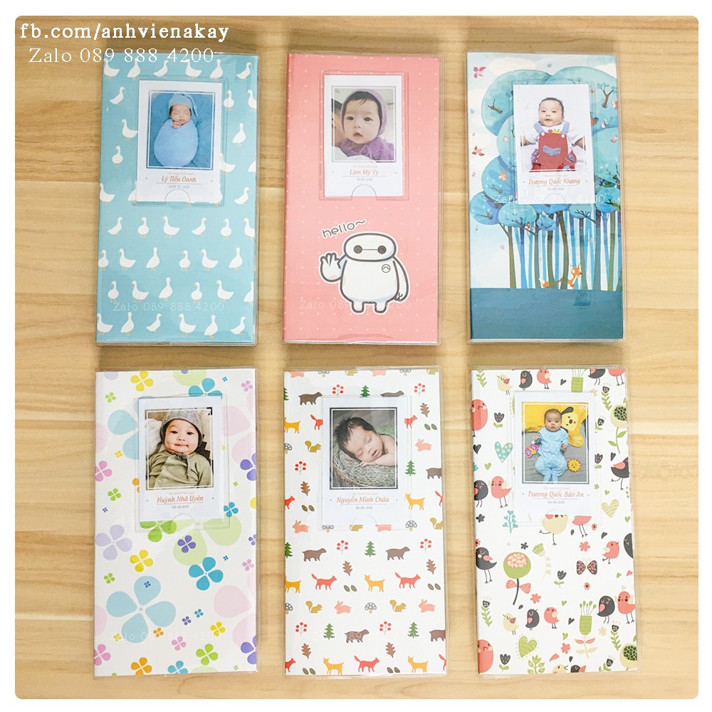 Album 84 ảnh 6x9 GIÁ TỐT, hoạ tiết dễ thương