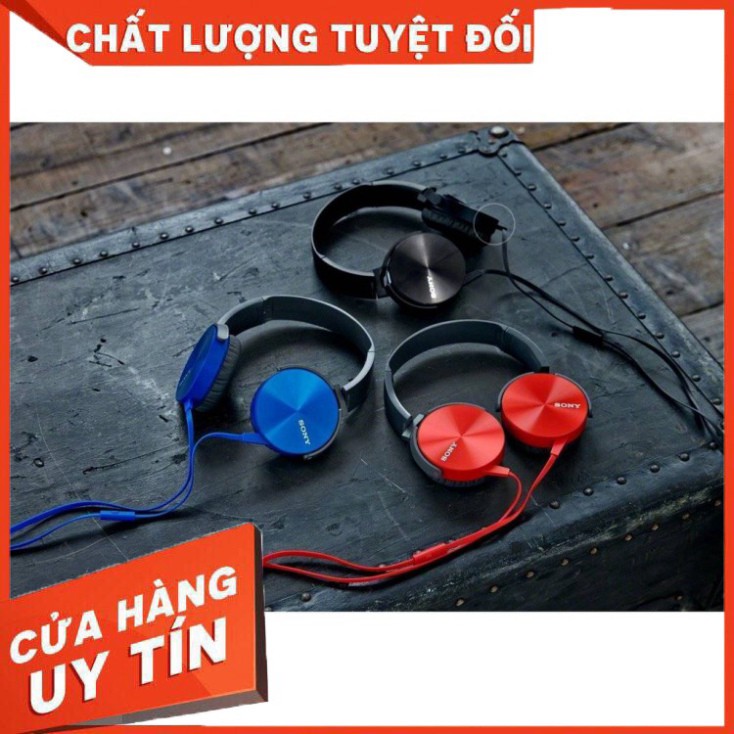 [GIÁ RẺ NHẤT] [CHẤT LƯỢNG SỐ 1]  Tai nghe SONY MDR-XB450 Chụp Tai Thời Trang Cao Cấp - Âm Thanh Cực Hay