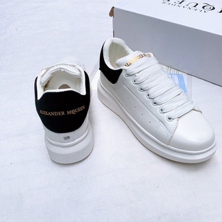 [Full Box] Giày Nam Nữ McQueen Đế Độn 5cm