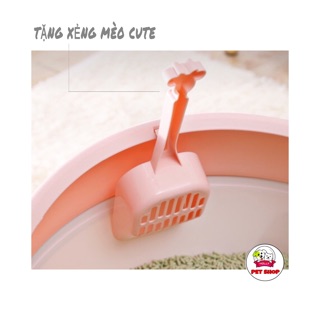 KHAY VỆ SINH TRÒN - CHO THÚ CƯNG
