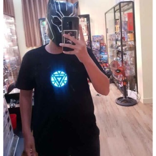Áo thun ironman sáng đèn