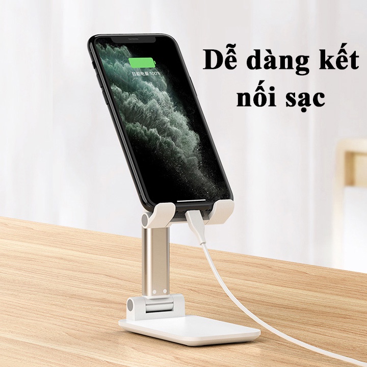 Giá đỡ điện thoại gấp gọn tiện lợi đa năng, giá đỡ máy tính bảng cao cấp, kệ để điện thoại gấp gọn cao cấp, Educase86