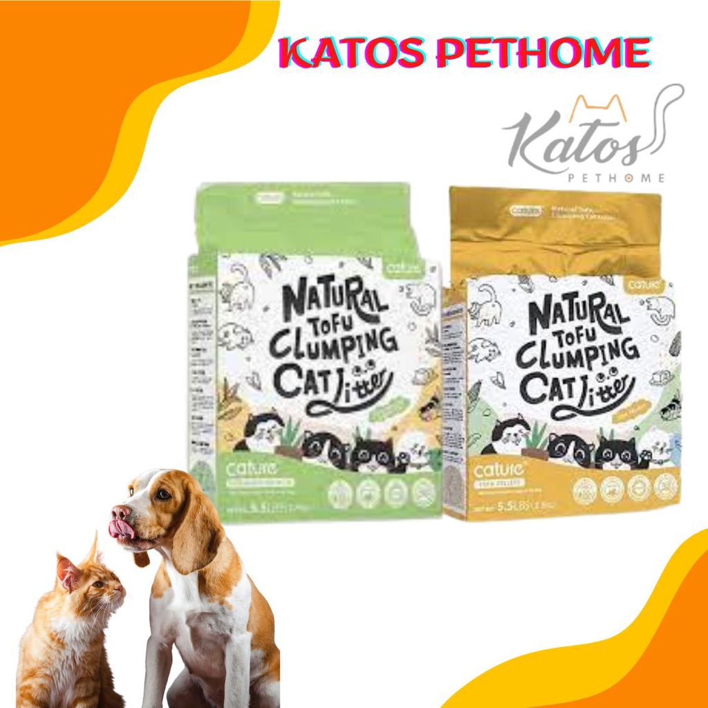Cát đậu nành NATURAL TOFU CLUMPING gói 2.5kg