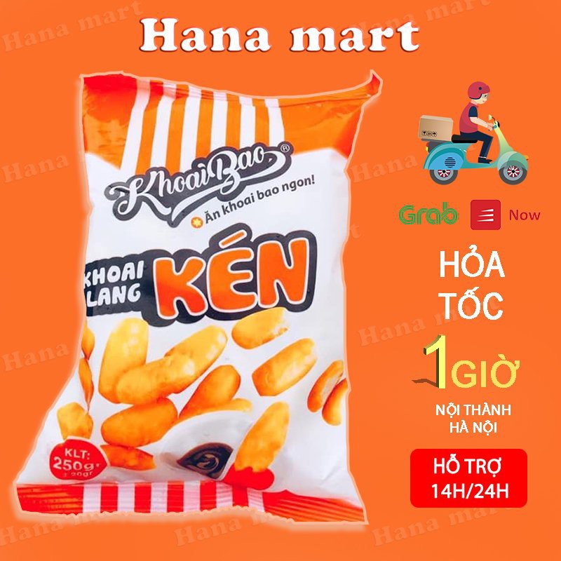 [Mã 1511FMCGSALE giảm 8% đơn 500K] KHOAI LANG KÉN 250G HÀNG NGON