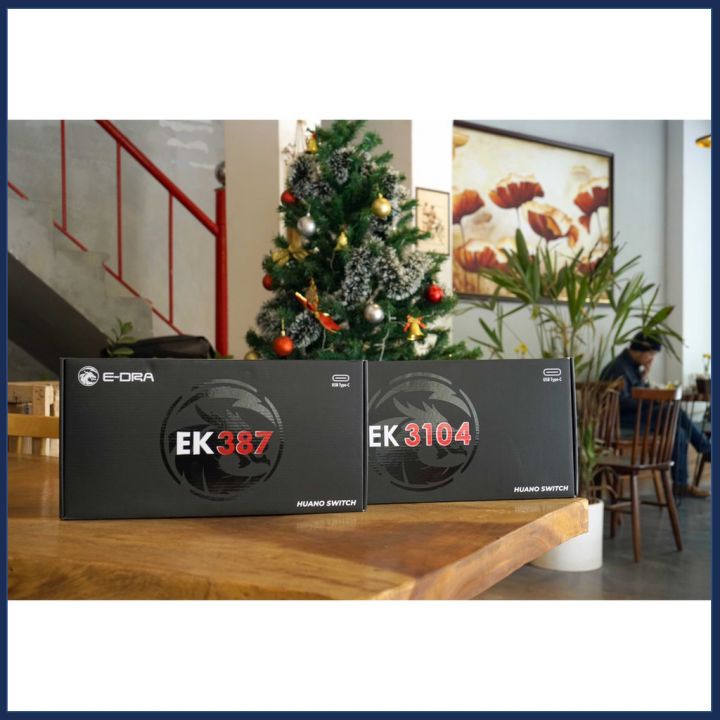 Bàn phím cơ E-DRA EK3104 Brown Switch Version 2021 - Bảo hành 24 tháng chính hãng