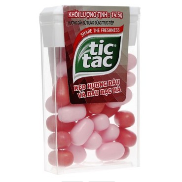 Kẹo Ngậm Tic Tac Hương Dâu