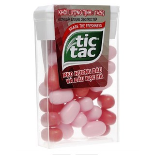 Kẹo Ngậm Tic Tac Hương Dâu