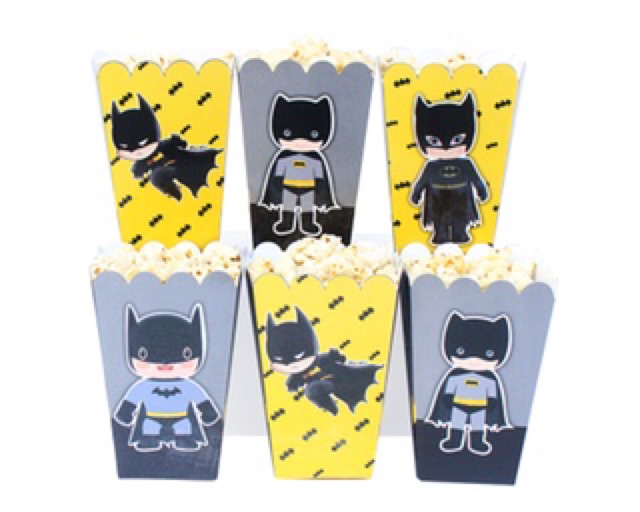 Sét 6 hộp bắp cho bé trai nhiều chủ đề