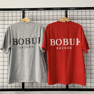 Áo Thun Tay Lỡ Unisex BoBui Đỏ ( hình thật )