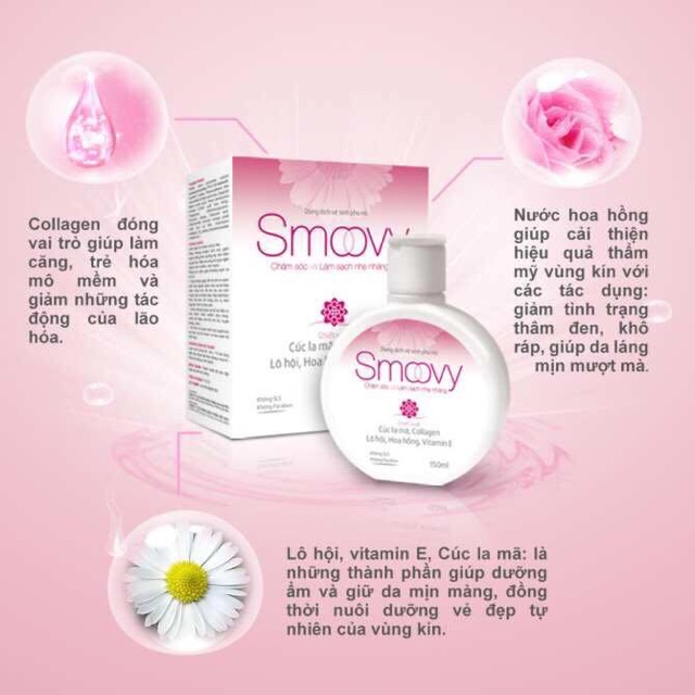 Dung dịch vệ sinh phụ nữa SMOOVY