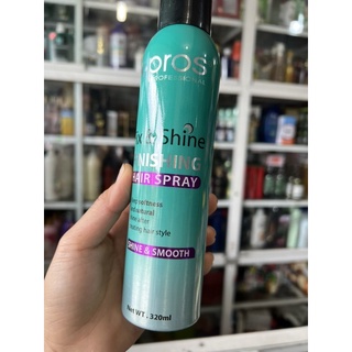  keo xịt bóng tóc giữ nếp mềm xpros  chai dạng xịt 320ml  mẫu mới nhất  dưỡng mềm không bết dính 