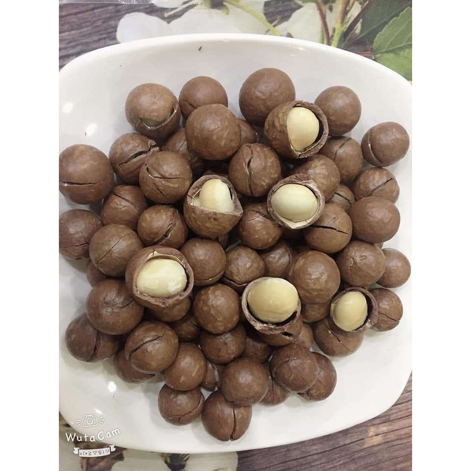 500g hạt macca nứt vỏ tự nhiên loại 1