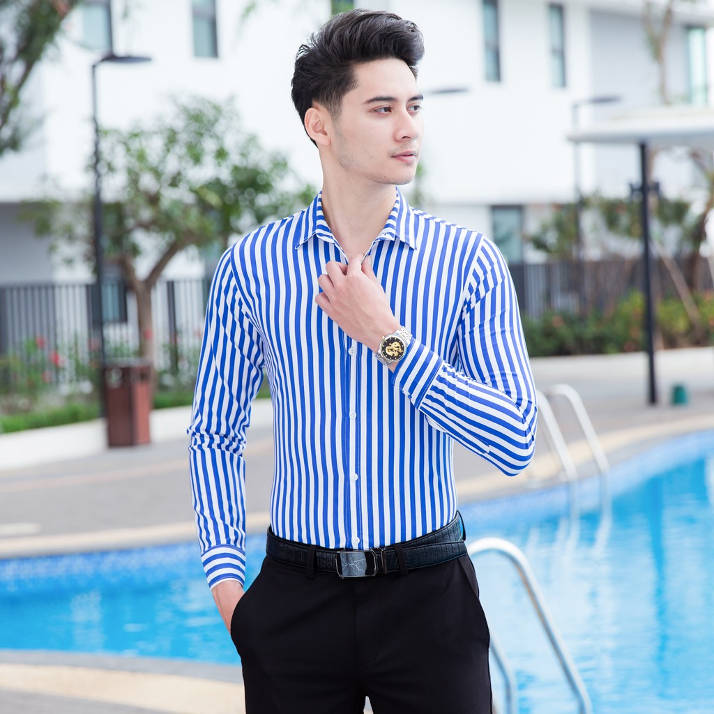 Áo Sơ Mi Nam FLASHBACKS Dài Tay - Cao Cấp - Phong Cách Thời Trang Trẻ Trung - AD00008 | BigBuy360 - bigbuy360.vn