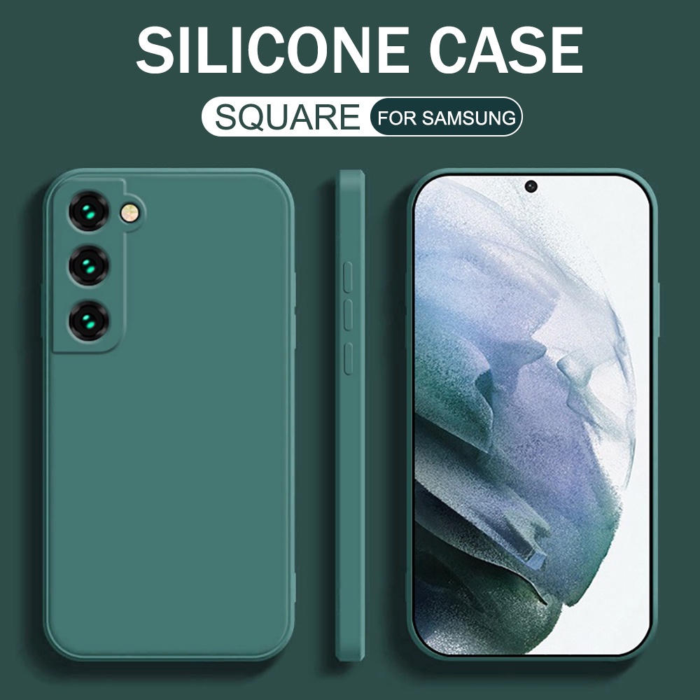 Ốp Điện Thoại Silicon Mềm Mặt Nhám Bảo Vệ Camera Chống Sốc Cho Samsung Galaxy A03 A03s A30 A50 A50s A12