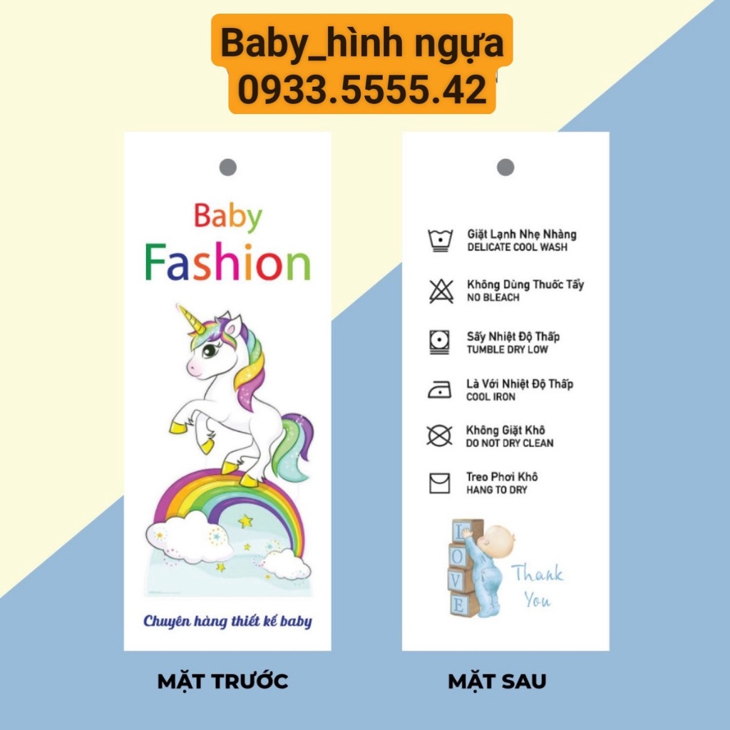 Tag giấy, mác giấy (100 Cái)  nam,nữ, trẻ em(NHẬN LÀM THEO YÊU CẦU) [FREE SHIP- RẺ]