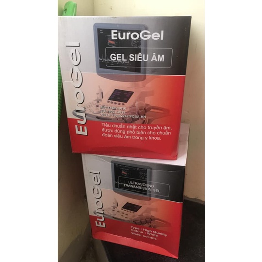 Gel triệt lông Euro Gel, gel siêu âm