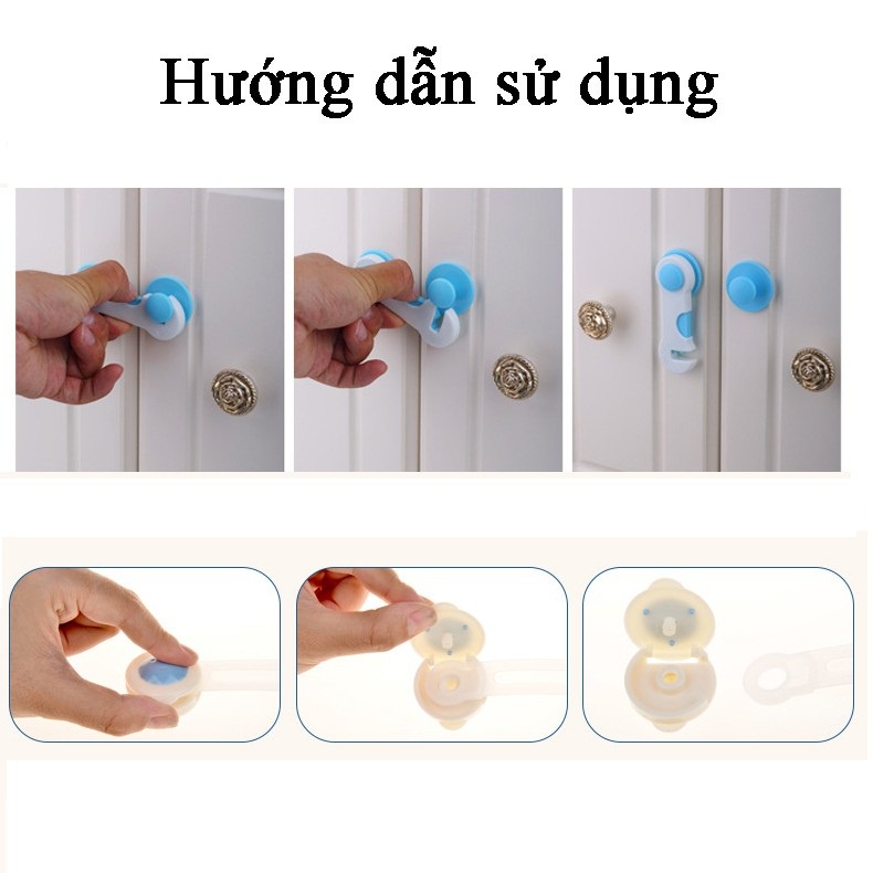 Khóa Tủ Lạnh An Toàn Cho Bé, Khóa Ngăn Kéo Và Cánh Tủ Quần Áo