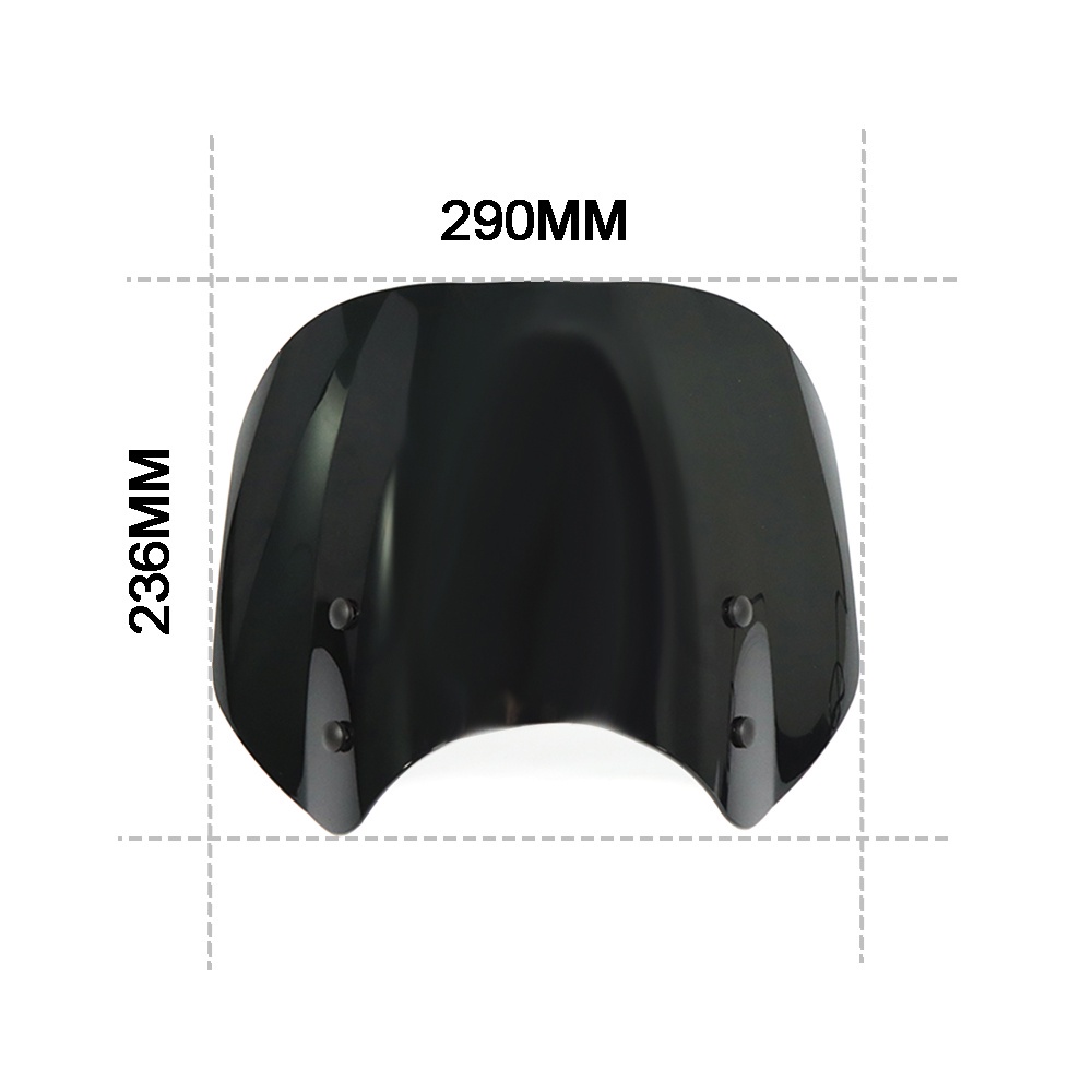 Kính Chắn Gió Phía Trước Phù Hợp Cho Xe Mô Tô Honda Rebel CMX 300 500 CMX300 CMX500 2017-2020