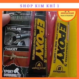 Keo dán kim loại  epoxy 2 thành phần