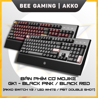 Bàn phím cơ Mojike GK1 Black Pink | Hàng chính hãng lỗi 1 đổi 1 trong 12 tháng