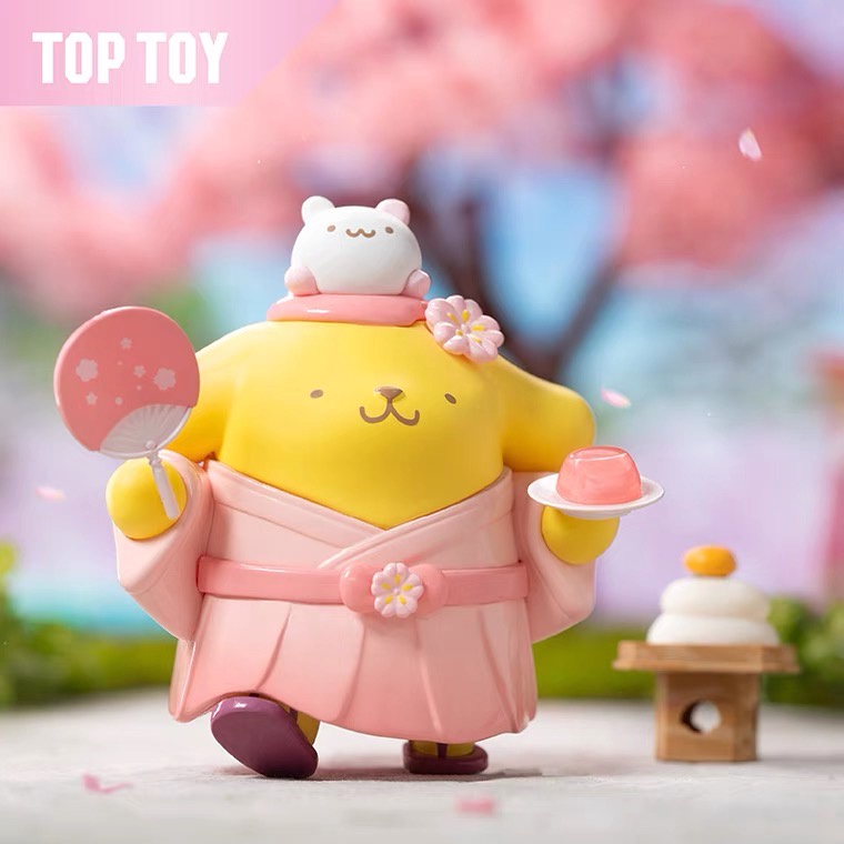 Mô Hình Nhân Vật Sanrio Blossom And Wagashi Dễ Thương Dùng Trang Trí